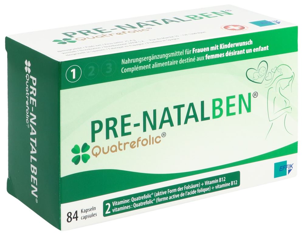 PRE NATALBEN Kaps 84 Stk