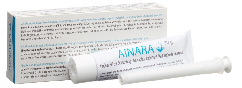 AINARA non hormonales Vaginalgel Tb 30 g