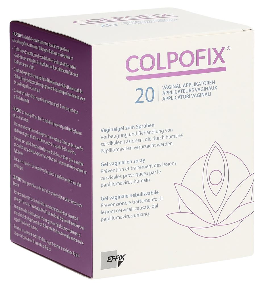 COLPOFIX Vaginales Gelspray 20 Appl 2 x 20 ml