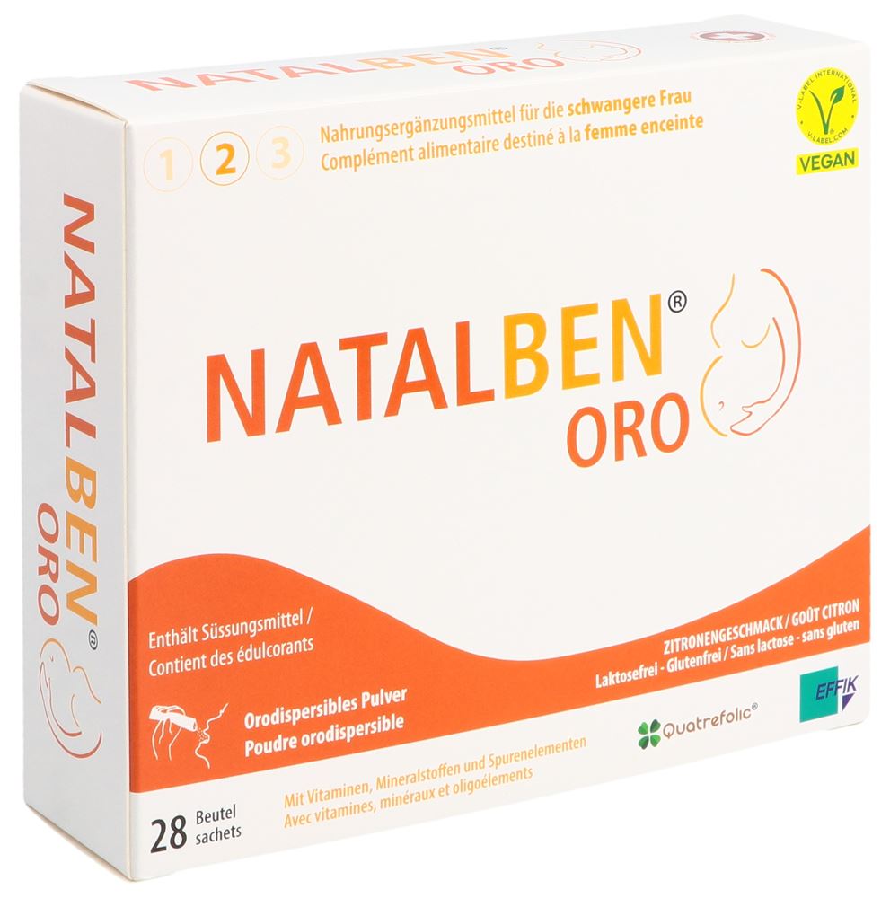 NATALBEN ORO vegan Btl 28 Stk