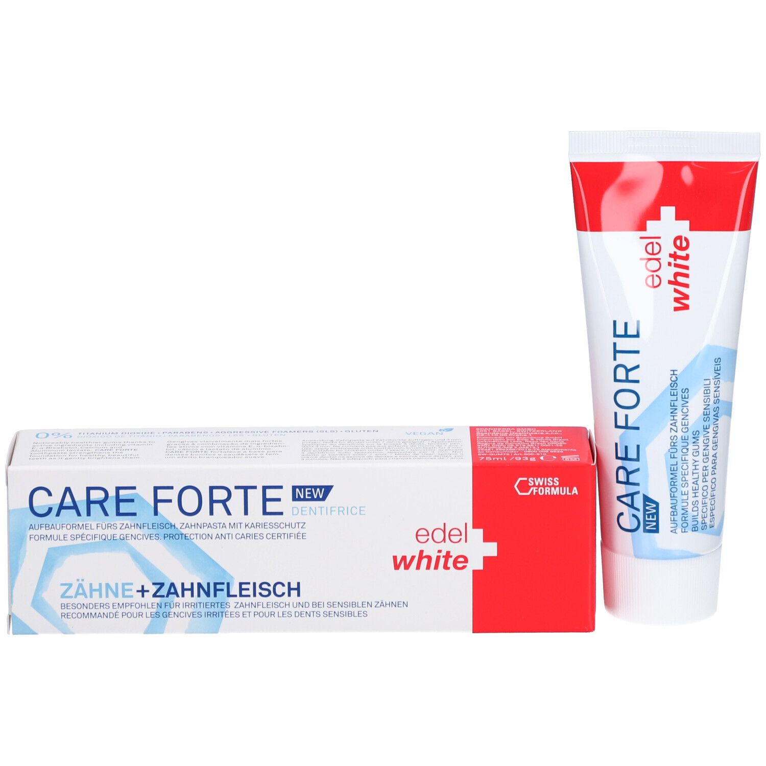 EDEL+WHITE Care Forte Zahnpasta 75 ml