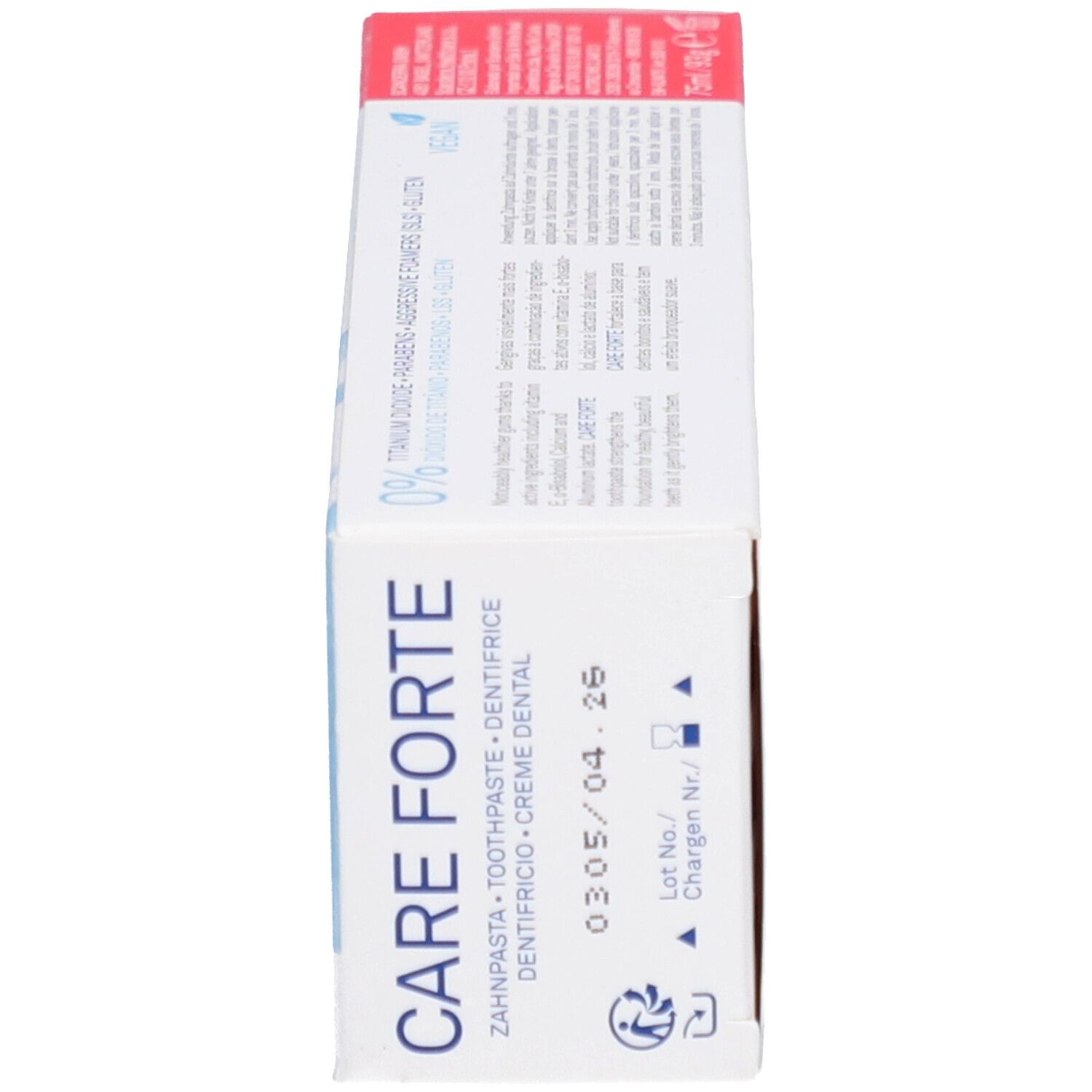 EDEL+WHITE Care Forte Zahnpasta 75 ml