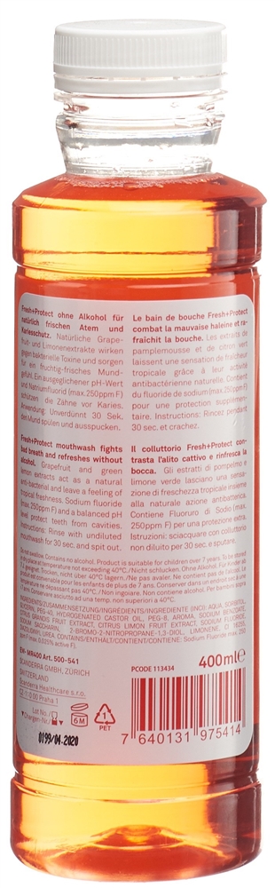 EDEL+WHITE Fresh & Protect Mundspülung 400 ml