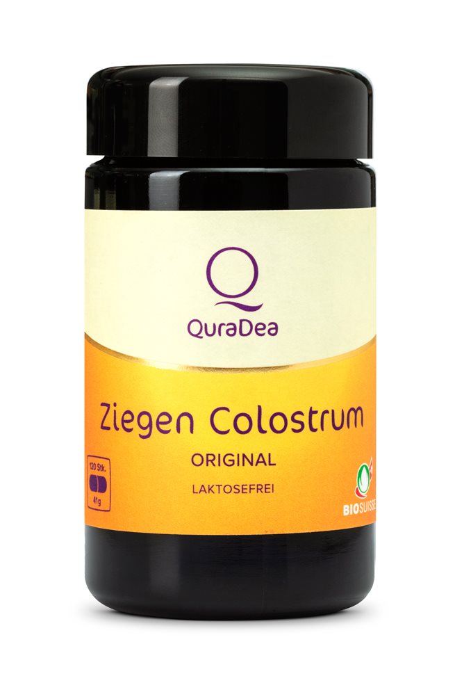 QURADEA Ziegen Colostrum Ori Kaps Bio past 120 Stk