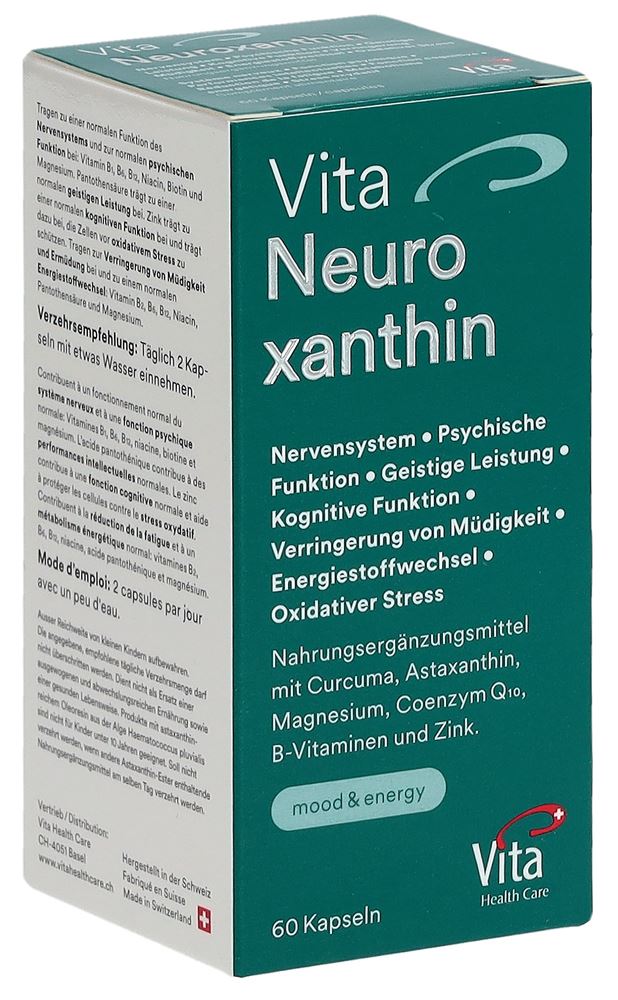 VITA NEUROXANTHIN Kaps 60 Stk