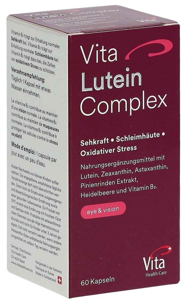 VITA LUTEIN COMPLEX Kaps 60 Stk
