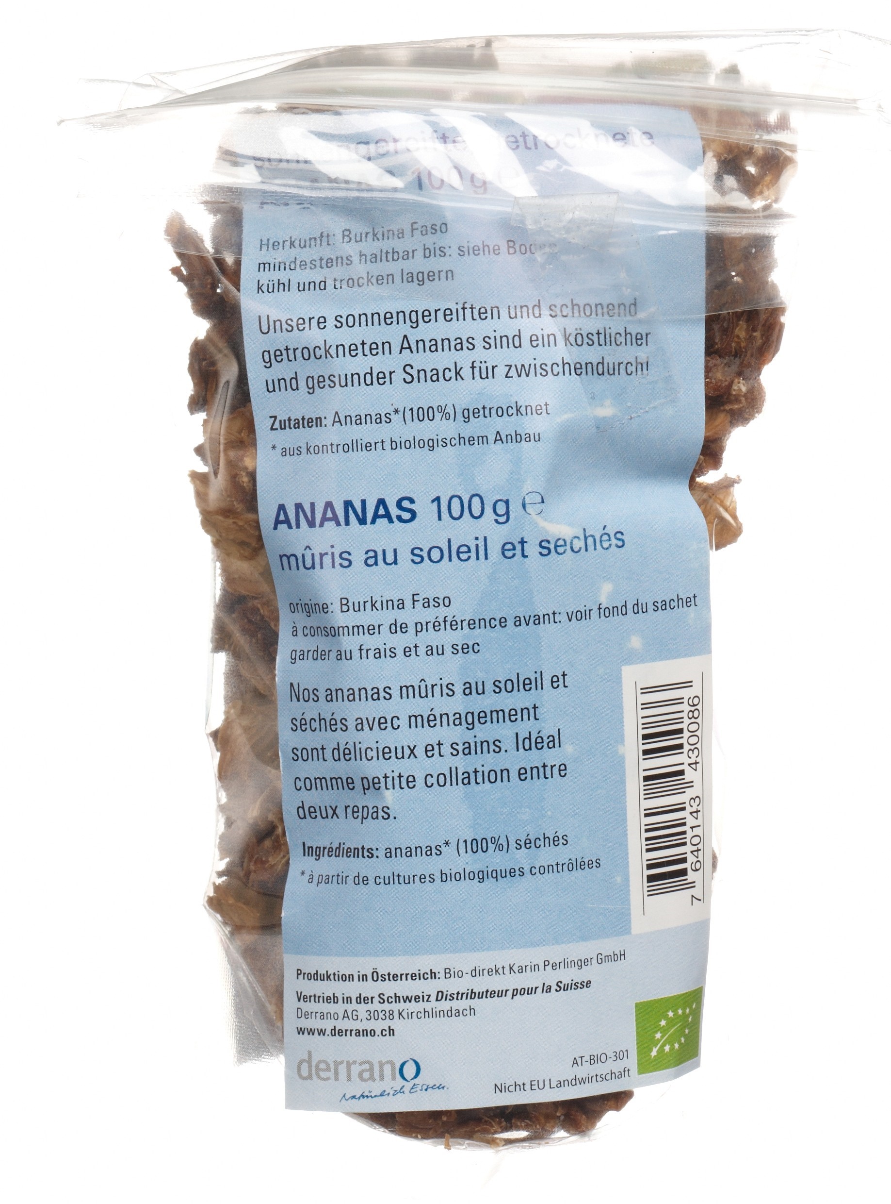 BIOKING Ananas getrocknet 100 g