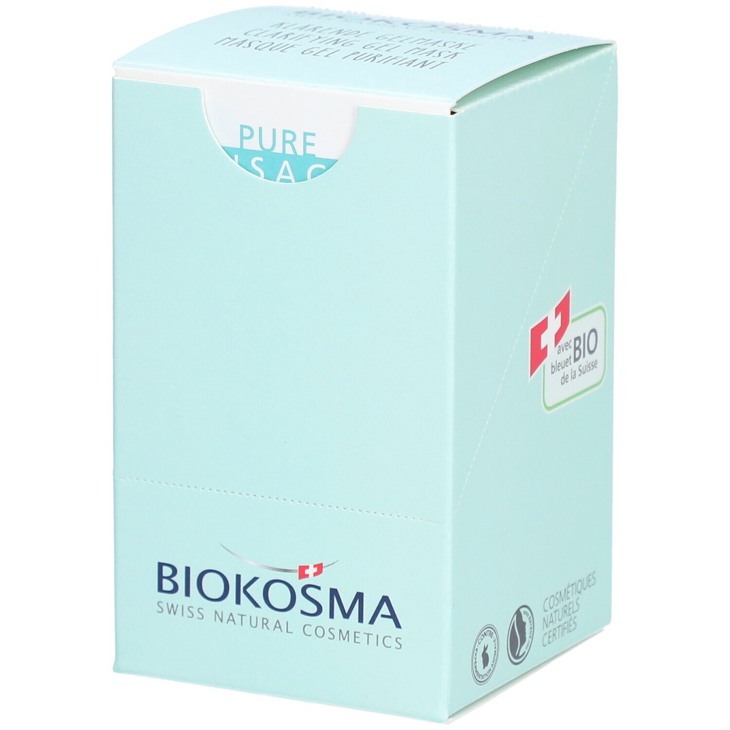 BIOKOSMA PURE Visage Klärende Gelmaske 10 x 7 ml