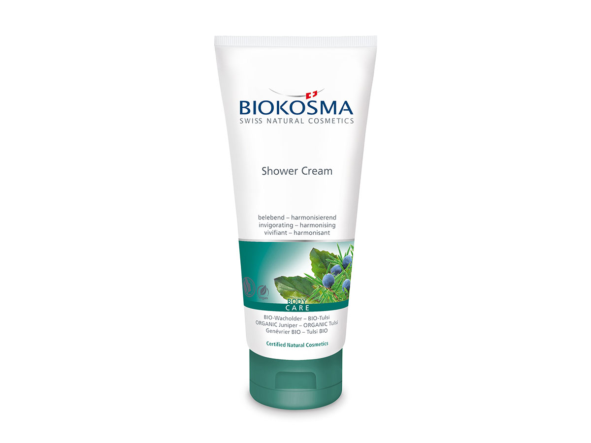 BIOKOSMA Shower Cream Wacholder Tuls BIO 200 ml