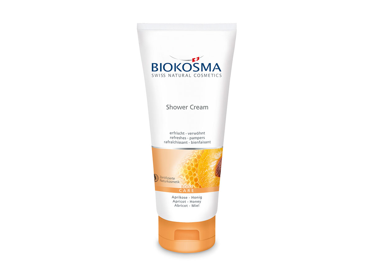 BIOKOSMA Shower Cream Aprik Honig BIO (n) 200 ml