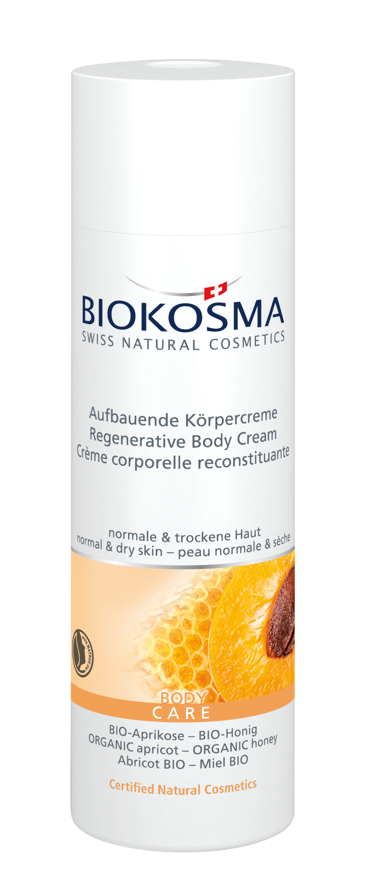 BIOKOSMA Körpercreme Aprik Honig BIO (n) 200 ml