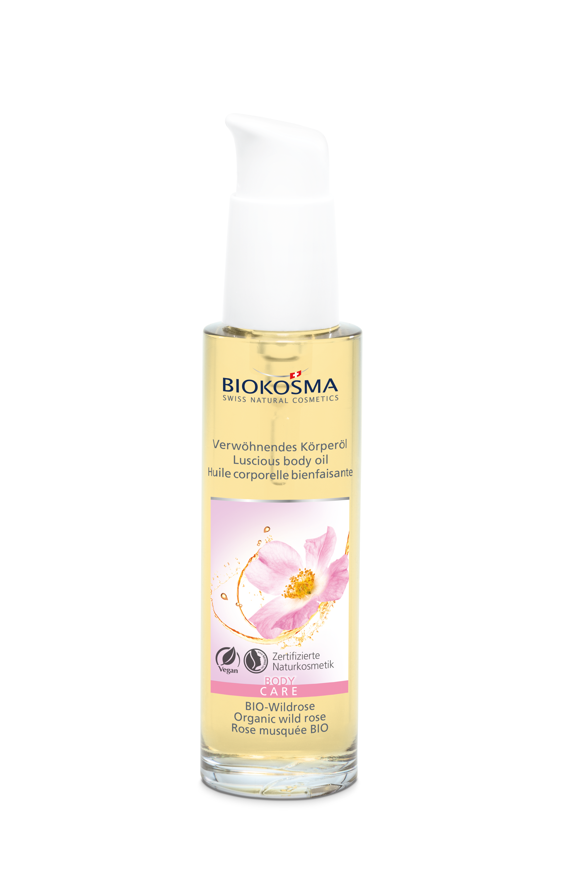 BIOKOSMA Körperöl Wildrose BIO (n) 100 ml