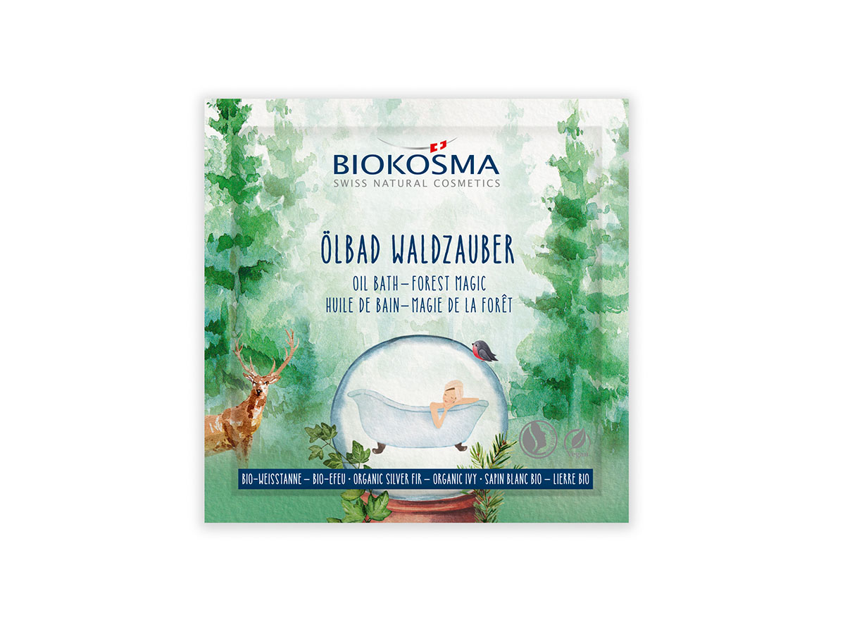 BIOKOSMA Ölbad Waldzauber Weisst Efeu BIO 25 ml