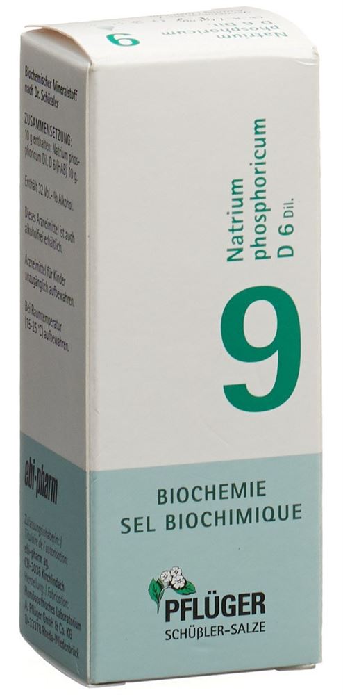 PFLÜGER SCHÜSSLER Nr9 Natr phos Tropfen D 6 30 ml