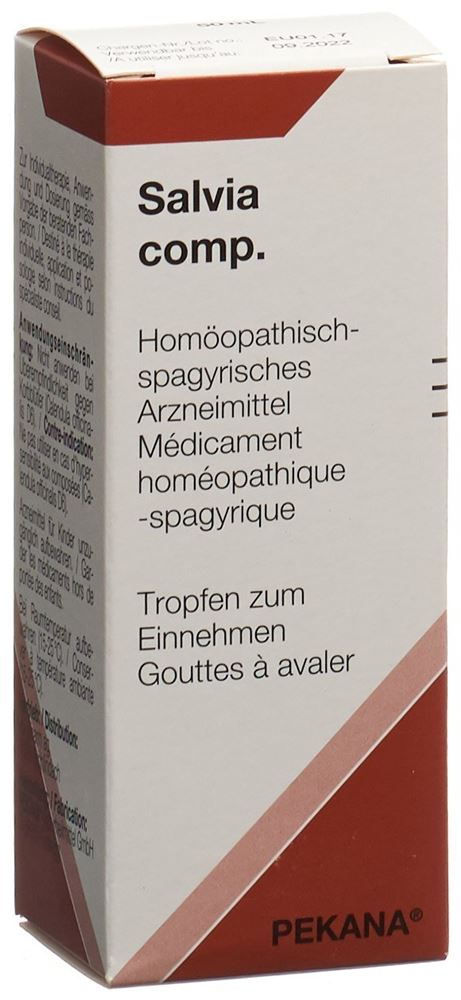 PEKANA Salvia comp Tropfen zum Einnehmen Fl 50 ml