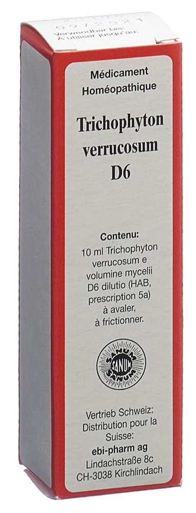 SANUM Trichophyton verrucosum Tropfen D 6 Fl 10 ml