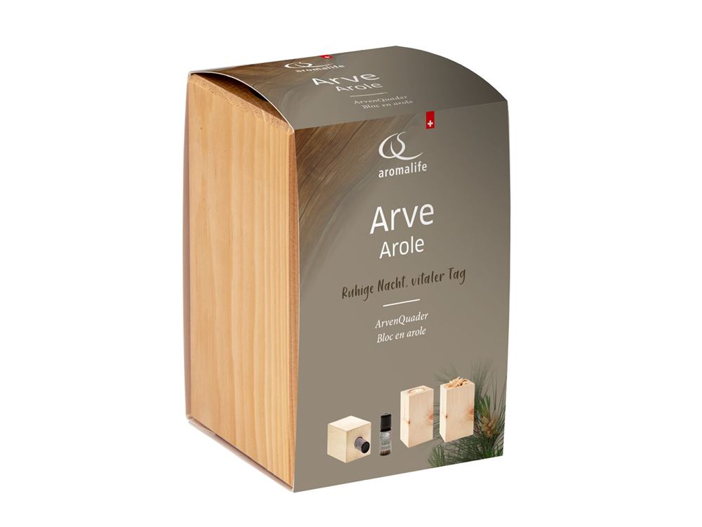 AROMALIFE ARVE ArvenQuader m äth Bio Öl Arve 10ml