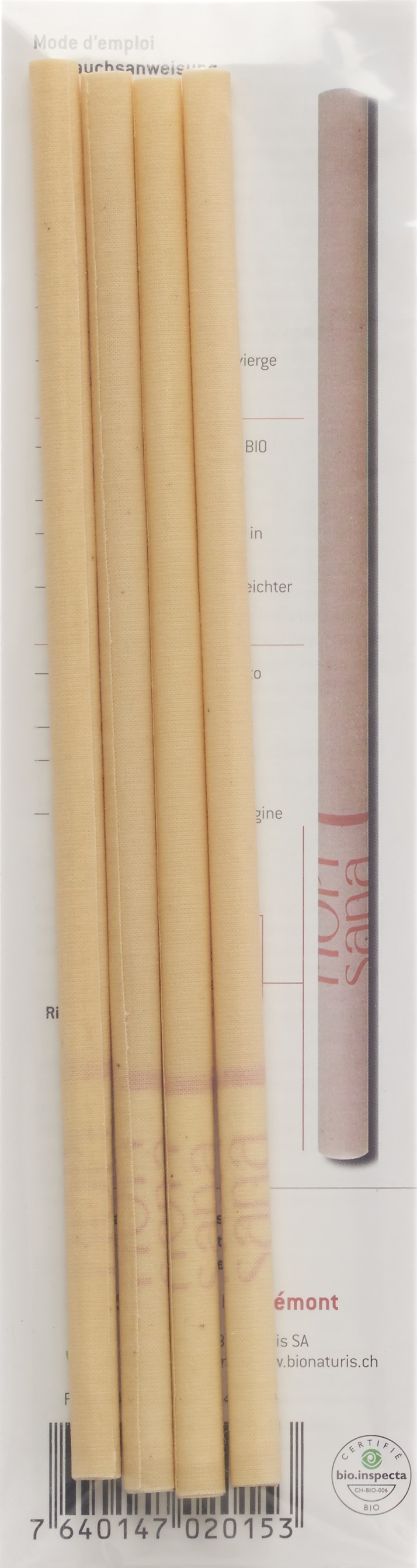 HOPISANA Ohrenkerzen rot Kinder 4 Stk