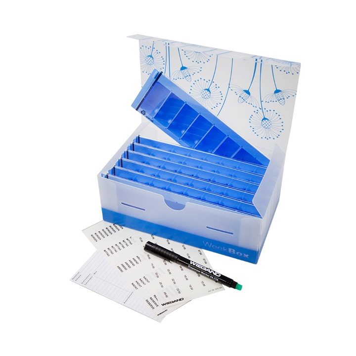 WIEGAND Weekbox Set M-Flex 7 Tage D
