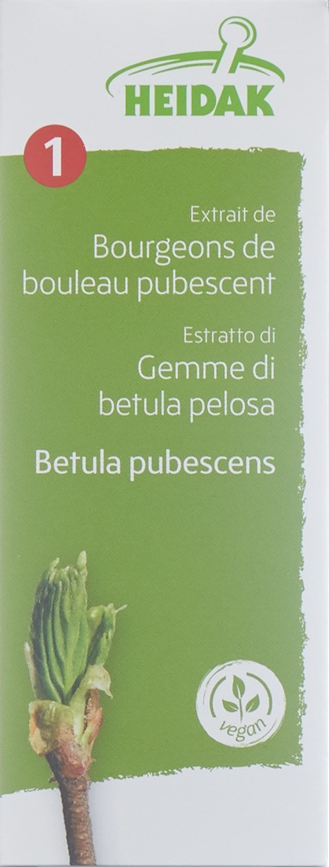 HEIDAK Knospe Moorbirke Betula pub Glyc Maz 30 ml