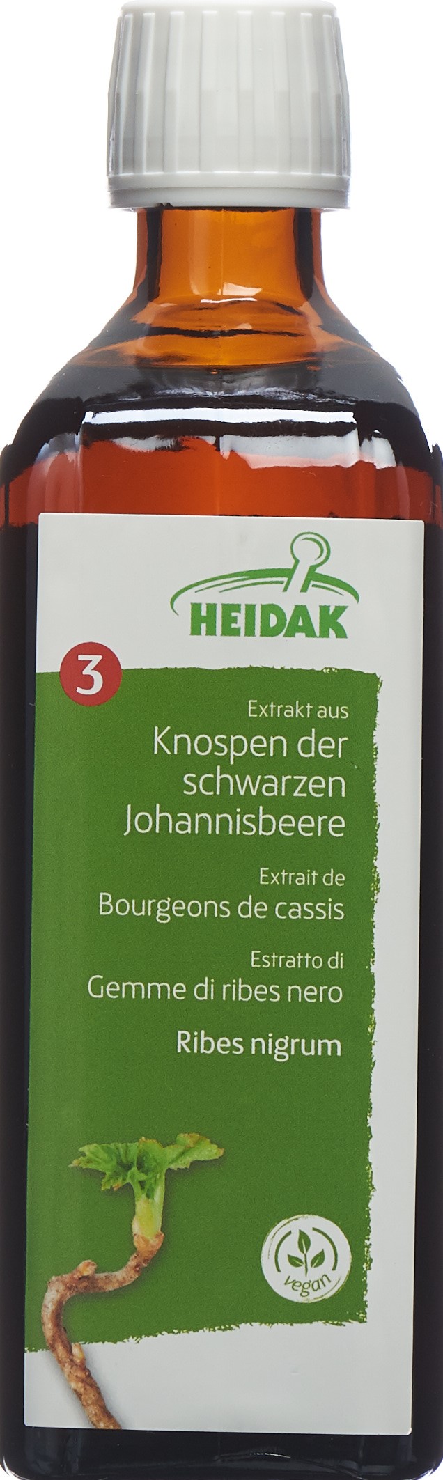 HEIDAK Knospe Johannisb Ribes nigr Glyc Maz 500 ml