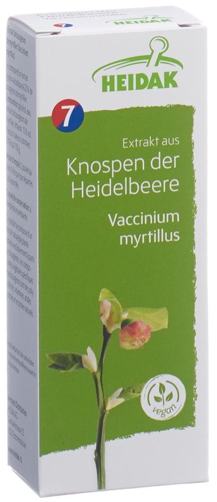 HEIDAK Knospe Heidelbeere Vacc myr Glyc Maz 30 ml