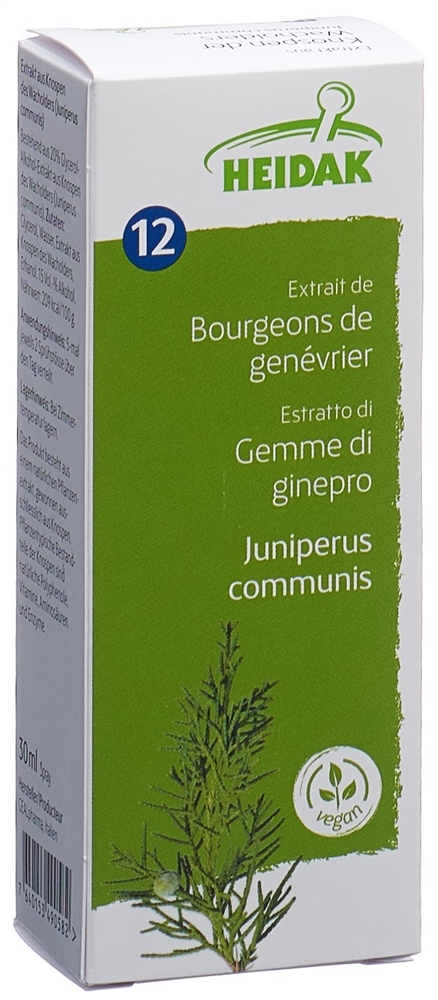 HEIDAK Knospe Wacholder Junip com Glyc Maz 30 ml