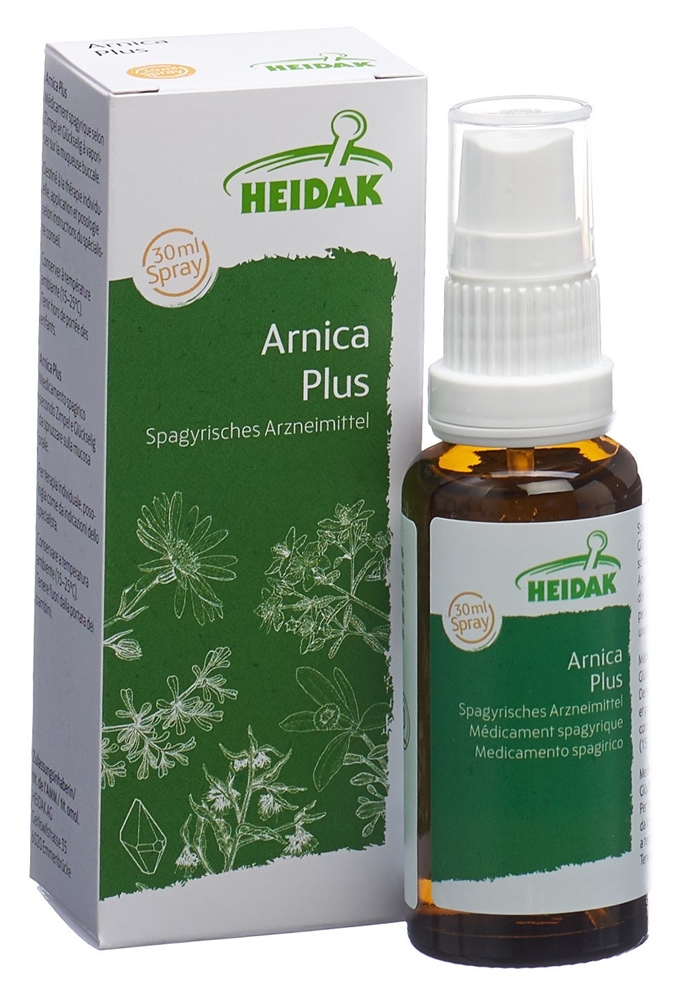 HEIDAK SPAGYRIK Arnica plus Spray Fl 30 ml