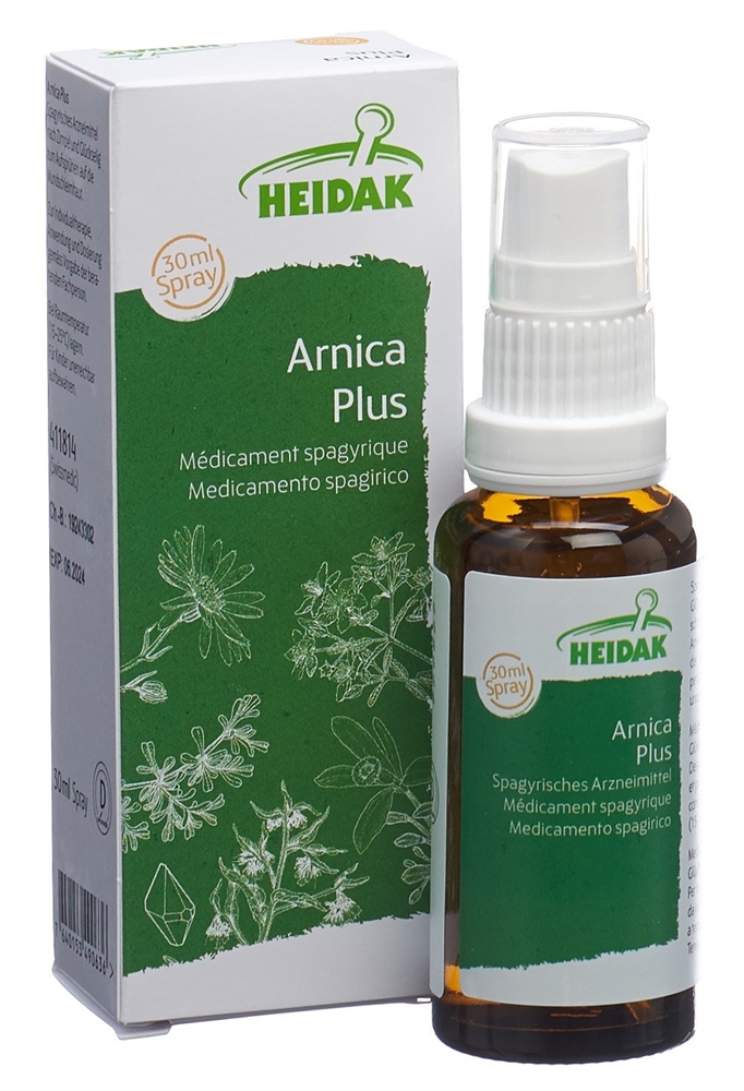 HEIDAK SPAGYRIK Arnica plus Spray Fl 30 ml