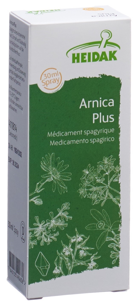 HEIDAK SPAGYRIK Arnica plus Spray Fl 30 ml