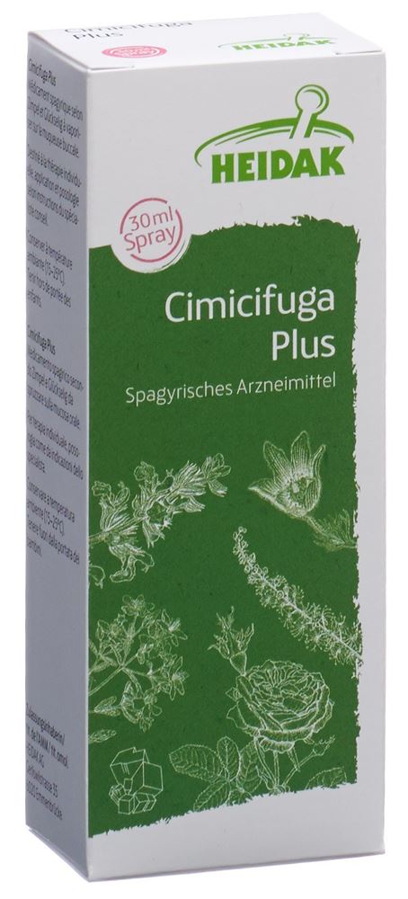 HEIDAK SPAGYRIK Cimicifuga plus Spray Fl 30 ml