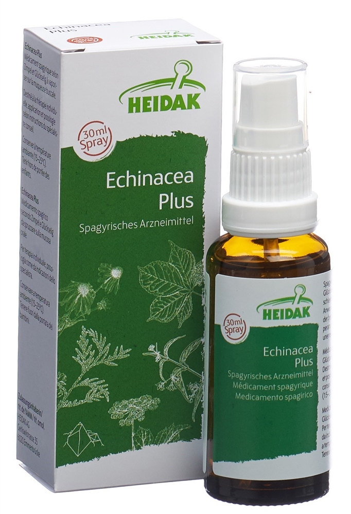 HEIDAK SPAGYRIK Echinacea plus Spray Fl 30 ml