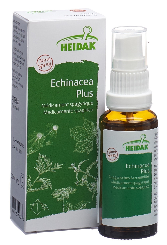 HEIDAK SPAGYRIK Echinacea plus Spray Fl 30 ml