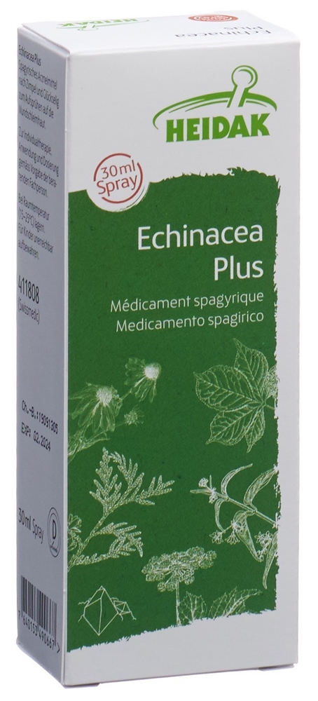 HEIDAK SPAGYRIK Echinacea plus Spray Fl 30 ml