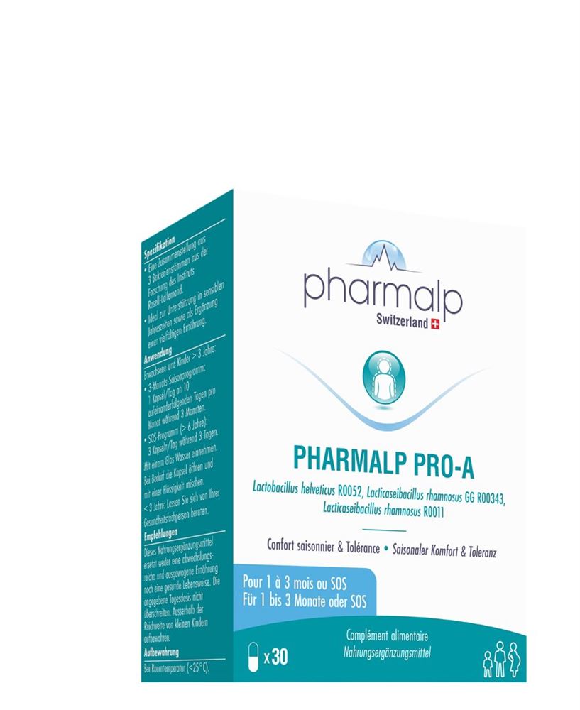 PHARMALP PRO-A Probiotika Kapseln 30 Stk