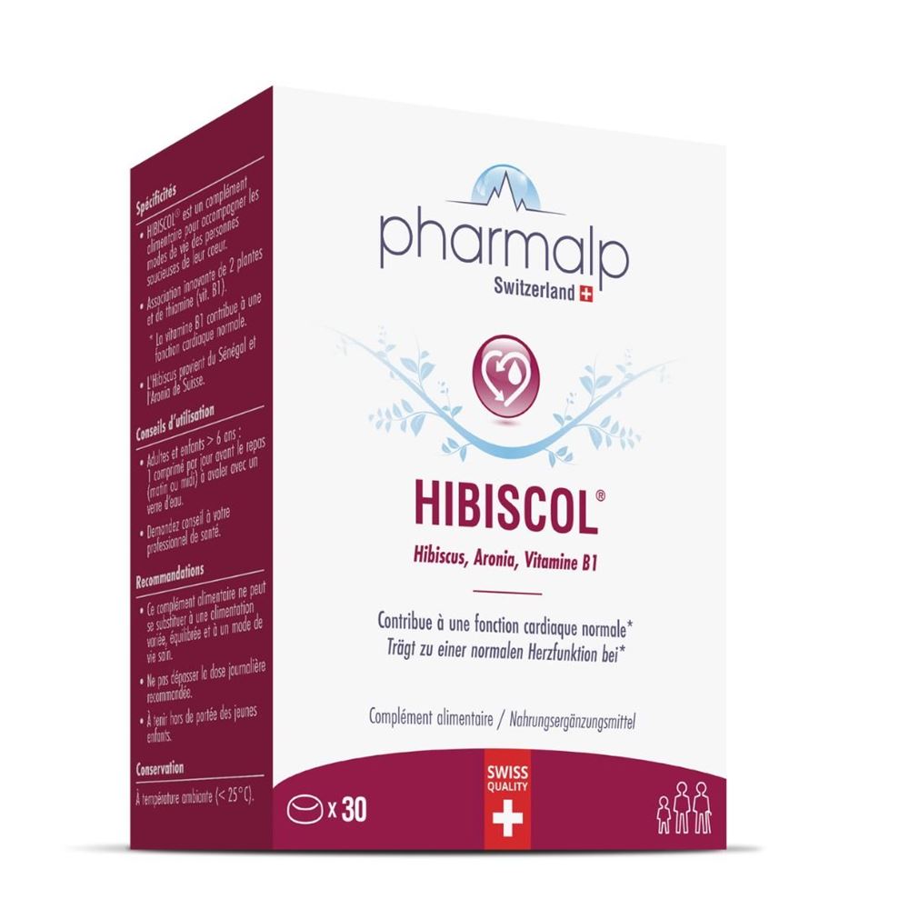 PHARMALP HIBISCOL Tabl 30 Stk