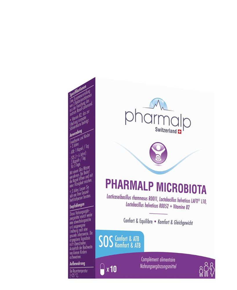 PHARMALP MICROBIOTA Kapseln Blist 10 Stk