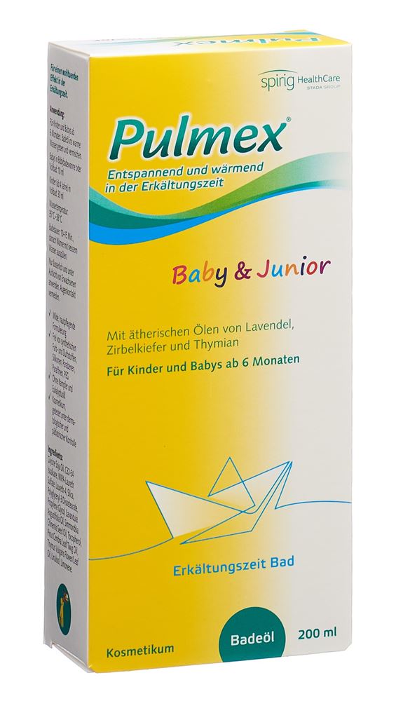PULMEX Baby & Junior Bad Erkältungszeit 200 ml