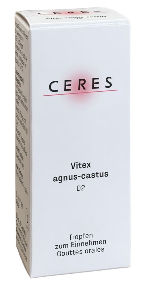 CERES Vitex agnus castus D 2 Fl 20 ml