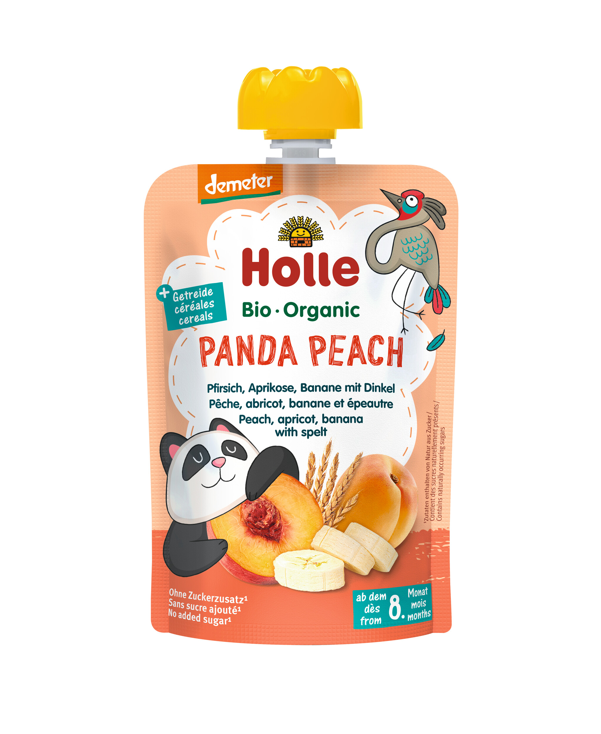 HOLLE Pouchy Panda Peach 100 g
