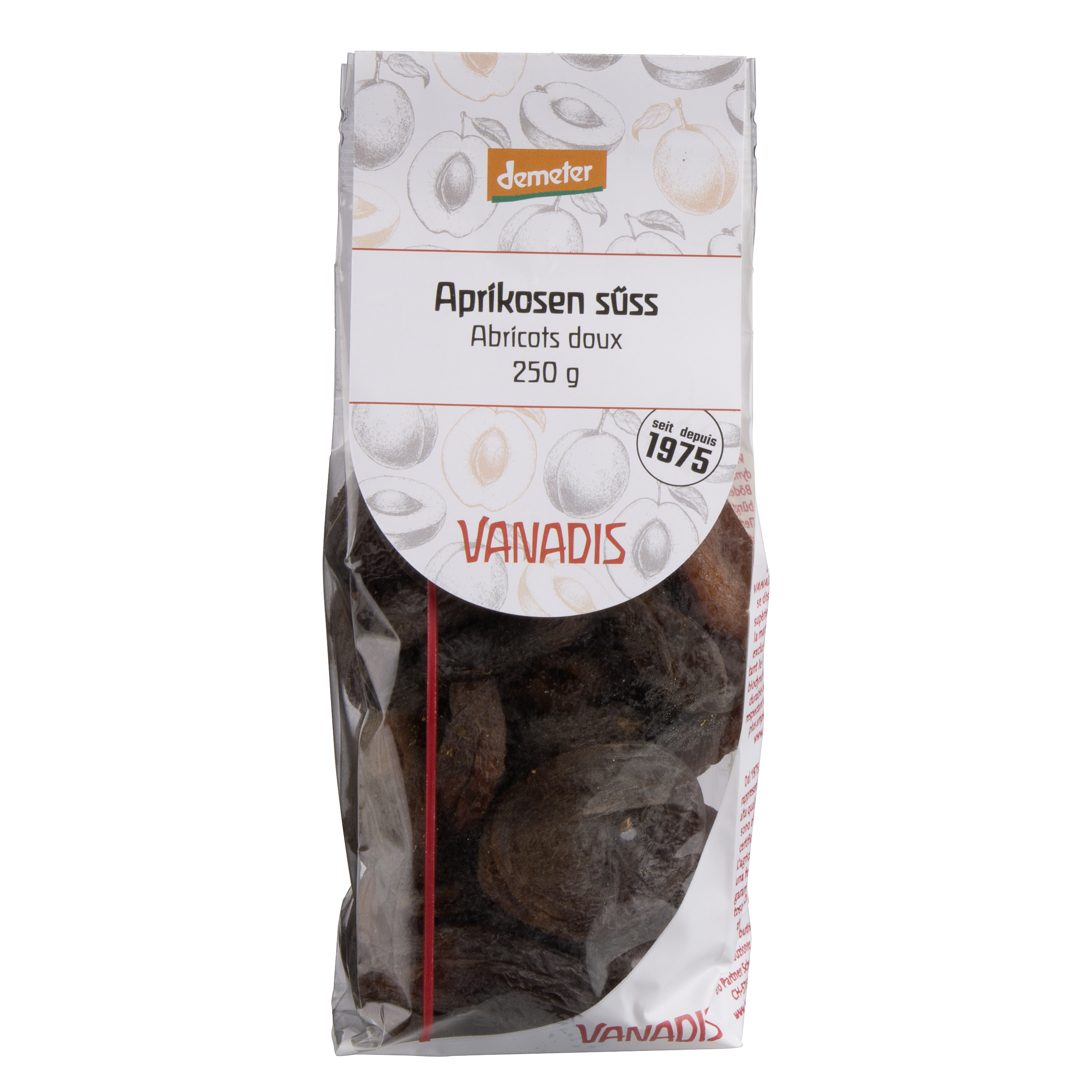 VANADIS Aprikosen süss Btl 250 g