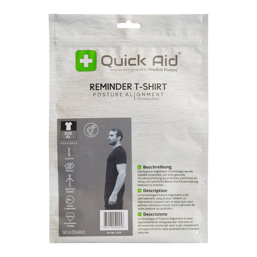 QUICK AID Reminder T-Shirt XL Männer