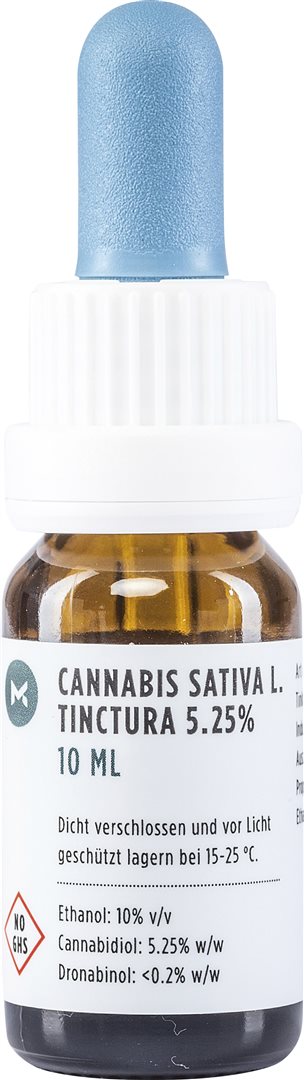 SUPAIR Cannabis sativa L. tinctura 5.25 % 1661 PG vial 10 ml