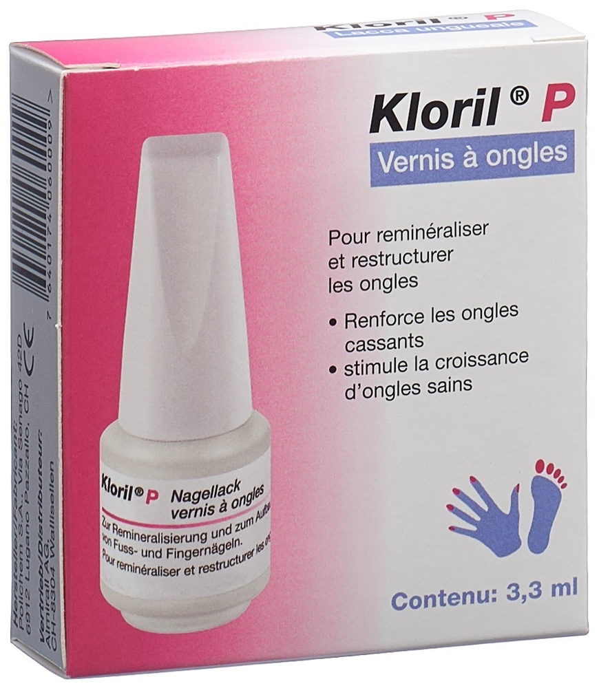 KLORIL P Nagellack Fl 3.3 ml