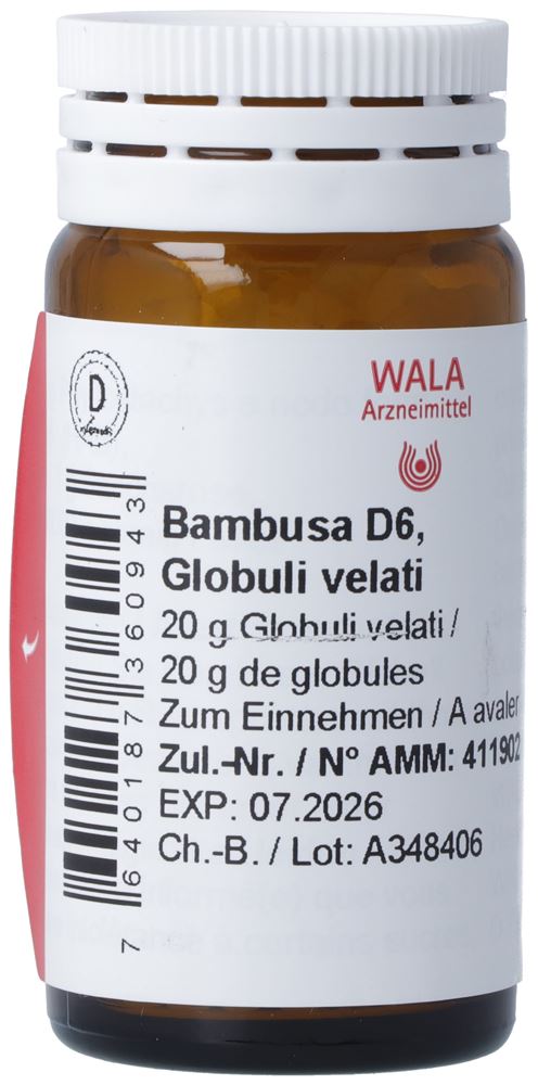 WALA Bambusa Glob D 6 Fl 20 g