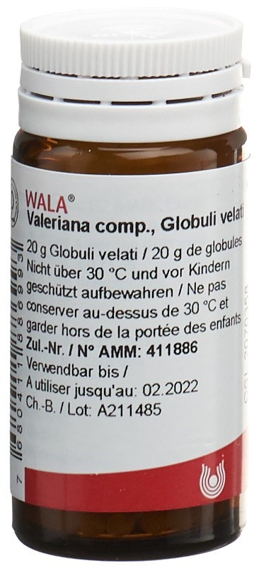 WALA Valeriana comp Glob Fl 20 g