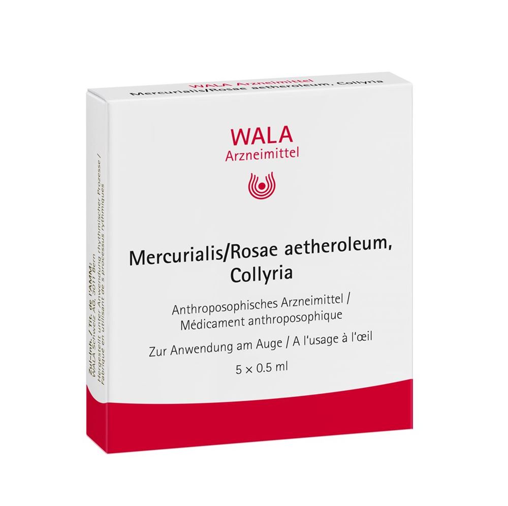 WALA Mercuri/Rosae aeth Gtt Opht 5 Monodos 0.5 ml