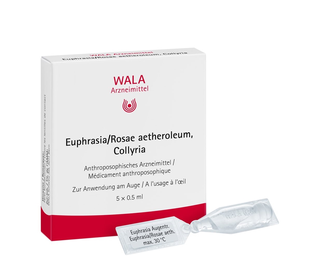 WALA Euphrasia/Rosae Gtt Opht 5 Monodos 0.5 ml