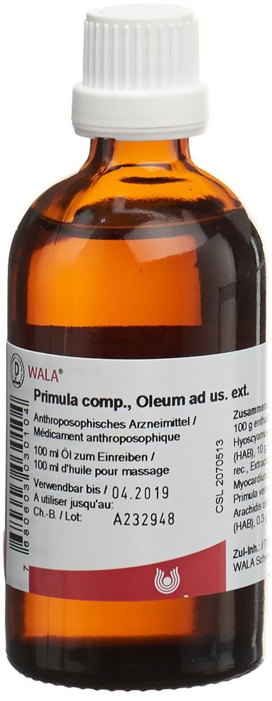 WALA Primula comp. Oleum ad us. ext. Fl 100 ml