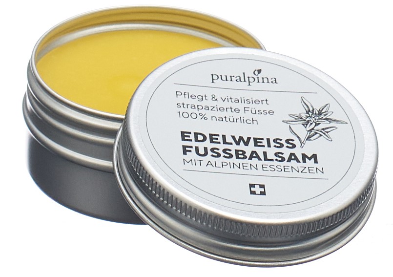 PURALPINA Edelweiss Fussbalsam Topf 30 ml